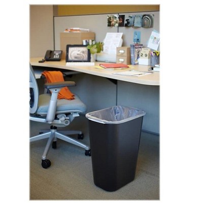 Ameriwood Color Plastic Open Waste Basket - 10.25 Gallons