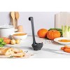 Ototo Katie Cat Ladle: Black Plastic, Dishwasher-Safe, 6.2 Volume, 9" Handle, 3.5" Head, 0.18 lbs - image 2 of 4