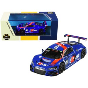 Audi R8 LMS #25 10 Hours Suzuka P1 WRT (2019) 1/64 Diecast Model Car by Paragon - 1 of 3