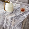 Kumasinova 15.7"H Modern Cube End Table with Stone Texture,Chic Sofa Side Table for Living Room,Premium MDF Accent End Table with Anti-Slip Feet - 2 of 4