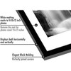 Americanflat 11x17 Picture Frame with Mat for 8x12, Black, 2 Pack - 4 of 4