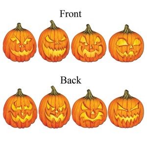 Beistle 14" Scary JOL Cutouts 12/Pack 01026 - 1 of 1