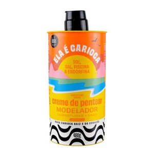 Lola Ela E Carioca Curl Styling Cream - 16.93 oz - Define Your Curls, Live the Rio Vibe - 1 of 4