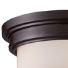Elk Home 2 - Light Flush Mount in  Oiled Bronze - 3 of 4