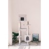 Racxily 63 Inches Multi-Level Large Cat Tree - 3 of 4