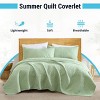 HLC.ME Lorenzo - 3 Piece Quilt Set, Lightweight Bedspread Coverlet Set - 2 of 4