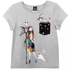 Disney Nightmare Before Christmas 3 Pack Short Sleeve Graphic T-Shirt 