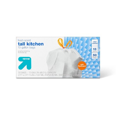 Ultrastretch Tall Kitchen Drawstring Trash Bags - Unscented - 13 Gallon/25ct  - Up & Up™ : Target