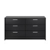 Prepac 52.5" Wide Studio Essentials 6 Drawer Dresser - 3 of 4