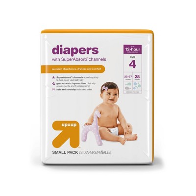 Target up and up diapers hot sale small pack