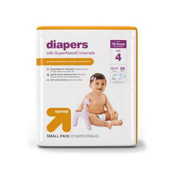 Diapers Small Pack - Size 4 - 28ct - up & up™
