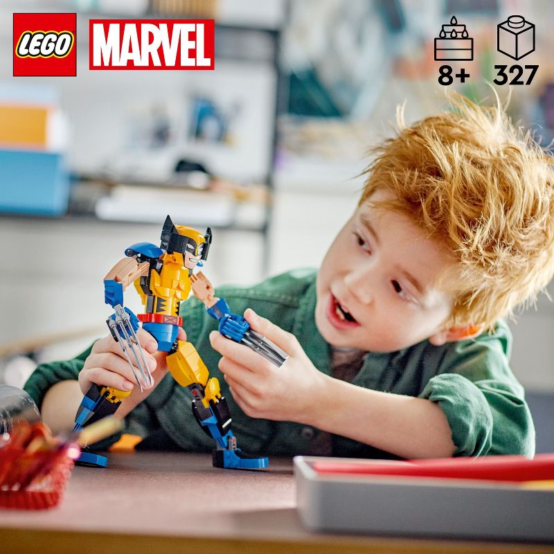 LEGO Marvel Wolverine Construction Figure Playset 76257, 3 of 8