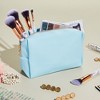 Glamlily 12 Pack Canvas Cosmetic Bags With Zippers For Women, Travel Makeup  Pouches, 6 Designs, 8 X 6 In : Target