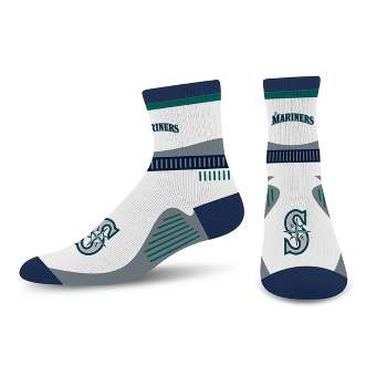 MLB Seattle Mariners Large Quarter Socks