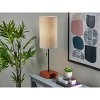 Trudy Table Lamp Brown - Adesso: Modern Stick Lamp, ETL Listed, Metal & Wood, No Assembly Required - image 3 of 4