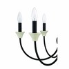 Craftmade Lighting Meadow Place 6 - Light Chandelier in  Cottage White/Espresso - 2 of 4