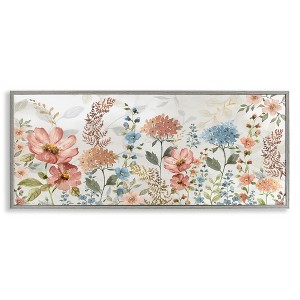 Stupell Industries Pastel Spring Florals, 24" x 10" - 1 of 4