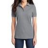 Mafoose Women's Classic Short Sleeve Core Blend Pique Polo T-shirt - 2 of 4