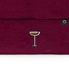 Dalix Espresso Martini Embroidered Beanie Food Warm Winter Knit Hat Women - 2 of 4