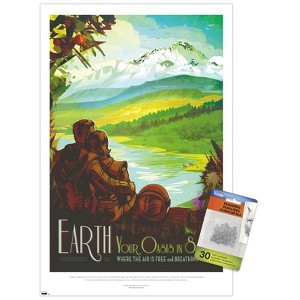 Trends International NASA - Earth Travel Poster Unframed Wall Poster Prints - 1 of 4