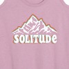 Women's - Instant Message - Solitude Mountains Graphic Racerback Tank - 2 of 4