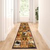 2'2"x7'2" Rectangle Woven Solid Area Rug Brown - Masada Rugs - 2 of 4