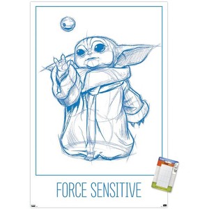 Trends International Star Wars: The Mandalorian: Grogu Moments - Force Sensitive Unframed Wall Poster Prints - 1 of 4