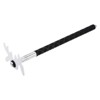 Unique Bargains Stainless Steel Silicone Handle Retractable Billiards Cue Stick Bridge - 3 of 4