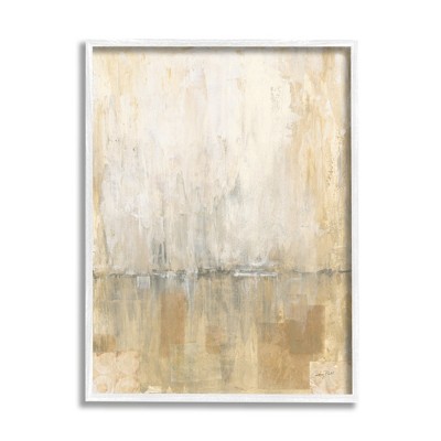 Stupell Abstract Beige Grey Horizon Circles