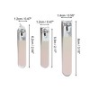 Unique Bargains Portable Mirror Light Nail Clipper Kit 1 Set - 4 of 4