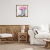 Stupell Industries Floral Shimmering Cowgirl Boot Black Framed Floater Canvas Wall Art - 2 of 4