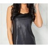 Women's Vegan Leather Tank - Angel Apparel - 2 of 4