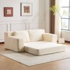 Okak Modern Convertible Modular Floor Sofa Futon Couch with Pillows,Comfy Deep Seat Sofa Couch for Living Room,Apartment - 2 of 4
