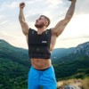 VEVOR Adjustable Weighted Vest, 35lb Weight Vest with Iron Weights, Shoulder Pad, and Reflective Stripe, Body Weight Vest Exercise Set for Men Women - 2 of 4