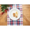 C&F Home Morris Plaid Red and Green Woven Table Runner - image 3 of 4