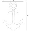 Anchor - Metal Line Art Wall Decor Sculpture - 2 of 4