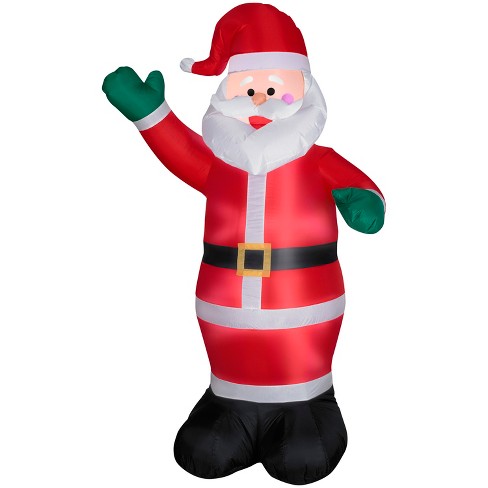 Gemmy Christmas Inflatable Santa , 6 Ft Tall, Multi : Target