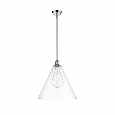 Berkshire - 1 Light Pendant In Industrial Style-16.75 Inches Tall and 16 Inches Wide
