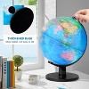 GOTGELIF 10" World Globe Geography Educational Globe with Stand Great Gift - 3 of 4