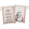 Primitives by Kathy The Give Back Sack Merry Christmas Santa Sack - 4 of 4