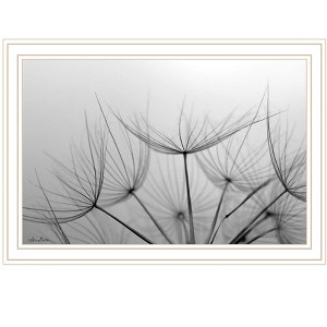 HomeRoots Love is a Delicate Flower White Framed Print Wall Art - 1 of 4