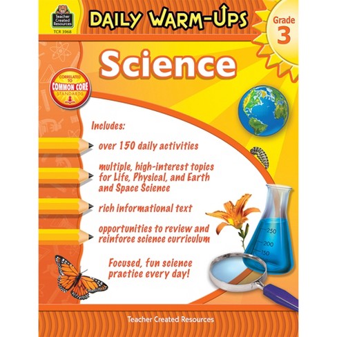 Teacher Created Resources Daily Warm-Ups Science Book, Grade 3 - image 1 of 1