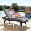 Patio Furniture Cushions,Outdoor Lounge Chair Cushions, 4.5In Thickness Fadesafe Water-Resistant - 2 of 4