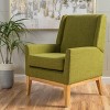 NicBex Accent Chair Mid Century Modern Fabric Armchair with Wood Legs Upholstered Single Sofa Chair for Bedroom,Living Room - 2 of 4