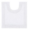 Home Weavers Luxury Collection 100% Cotton Tufted Bathroom Rug, Non-Slip Latex Bath Rug - 2 of 4