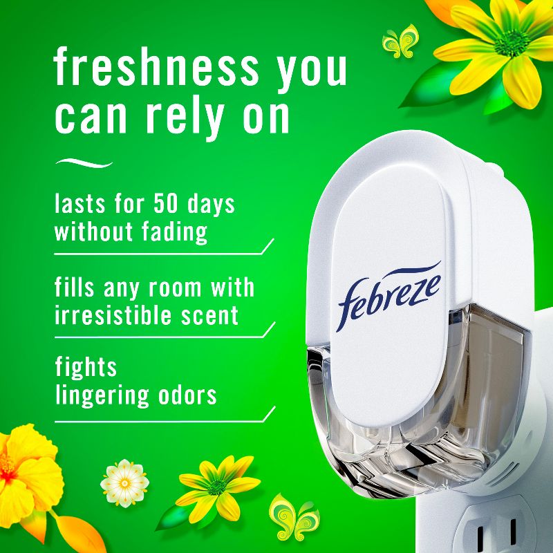Febreze Plug Quadruple Air Freshener Refill Gain Original - 3.48 fl oz/4pk, 4 of 18