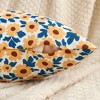 REGALWOVEN Floral Pattern Decoration Throw Pillow Cover for Outdoor Indoor 2 Pcs - 3 of 4