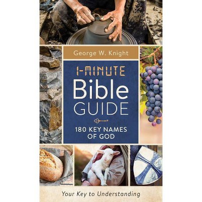 1-Minute Bible Guide: 180 Key Names of God - by  George W Knight (Paperback)