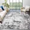 Coolmee Modern Abstract Rug Faux Wool Accent Rug Ultra Soft Non Slip Non Shedding Accent Large Rug for Living Room Bedroom Dining Room Office Home - 3 of 4