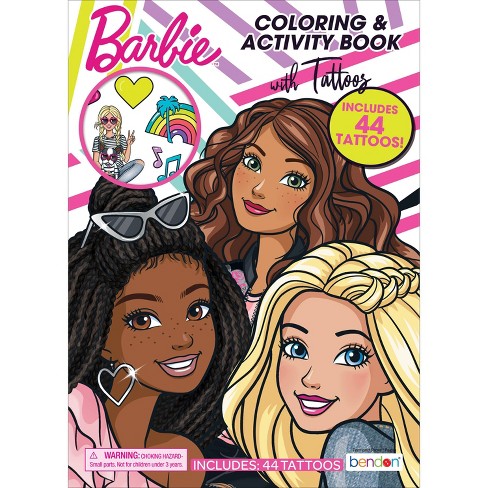 Barbie activity book sale